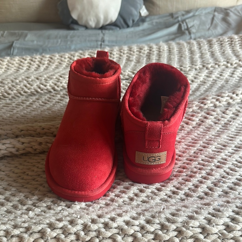 UGG Ultra Mini Red Boots